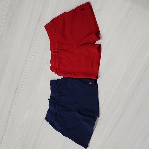 Polo Ralph Lauren Other - Ralph Lauren Polo Shorts Toddler Boy Knit Polo Red Navy Size 4T 2 PACK